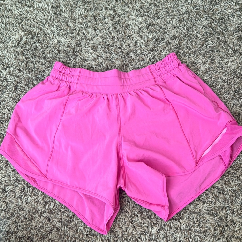 Discontinued lulu sonic pink shorts